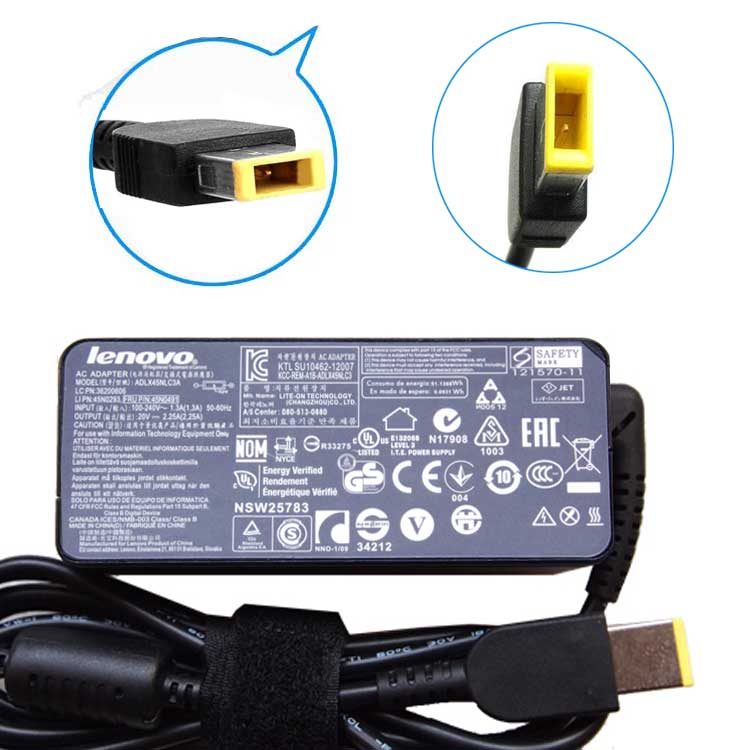 Chargeur pour portable LENOVO 0B47037