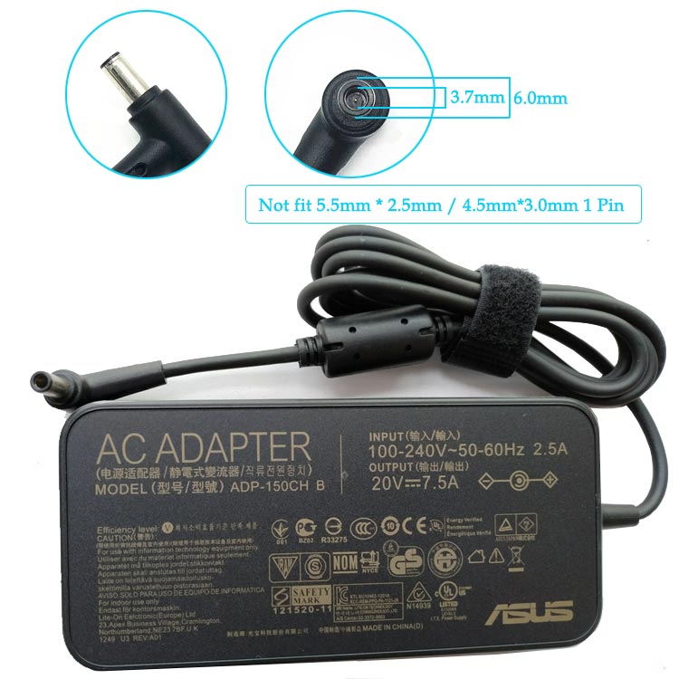 Chargeur pour portable ASUS G531GT-AL004