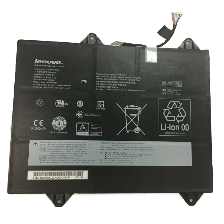 Batterie pour portable Lenovo Thinkpad 31505000(3ICP5/46/75-2)