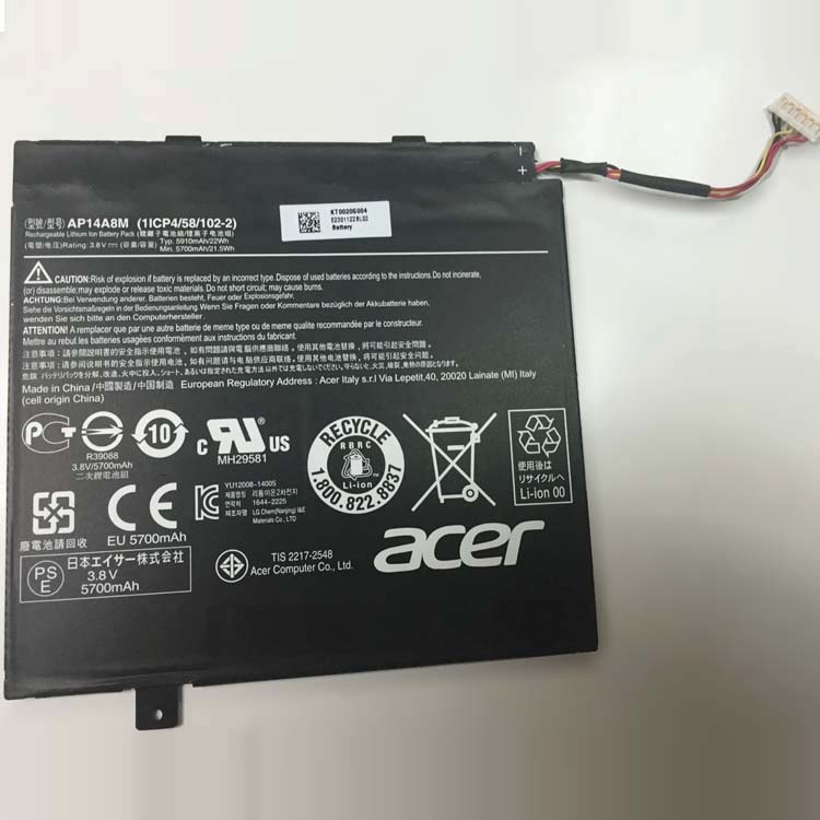 Batterie pour portable ACER KT.0020G.004
