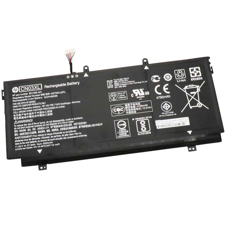 Batterie pour portable HP Spectre x360 Convertible PC 13