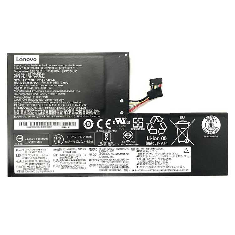 Batterie pour portable LENOVO L17L3PB0