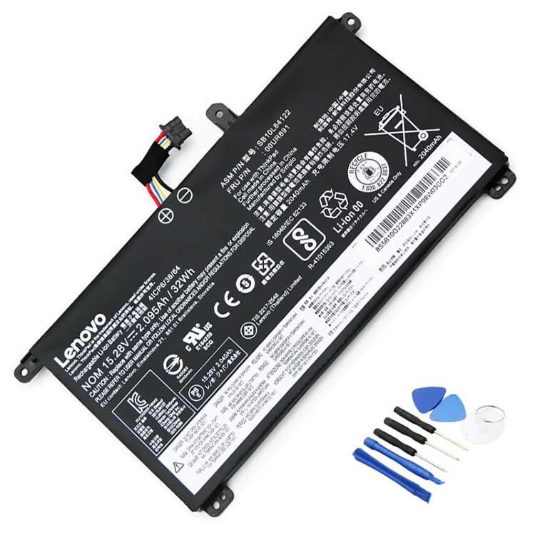 Lenovo Thinkpad T580 PC portable batterie